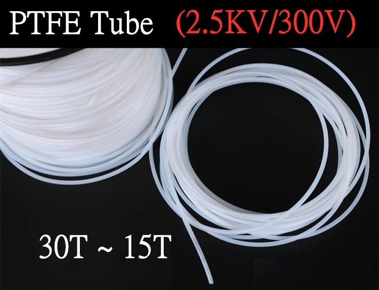 5M 30T ~ 15T PTFE Tube F46 Insulated Capillary Heat Protector Transmit Hose Rigid Temperature Corrosion Resistance 300V
5M 30T ~ 15T PTFE Tube F46 Insulated Capillary Heat Protector Transmit Hose Rigid Temperature Corrosion Resistance 300V