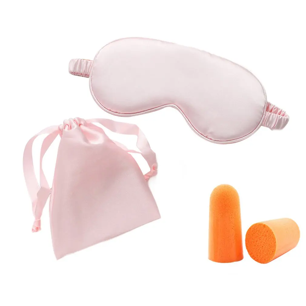 Home Protective Eye Mask Work Travel Simulation Silk Eye Mask 3-Piece Set Earplugs And Cloth Bag Eye Mask
Home Protective Eye Mask Work Travel Simulation Silk Eye Mask 3-Piece Set Earplugs And Cloth Bag Eye Mask