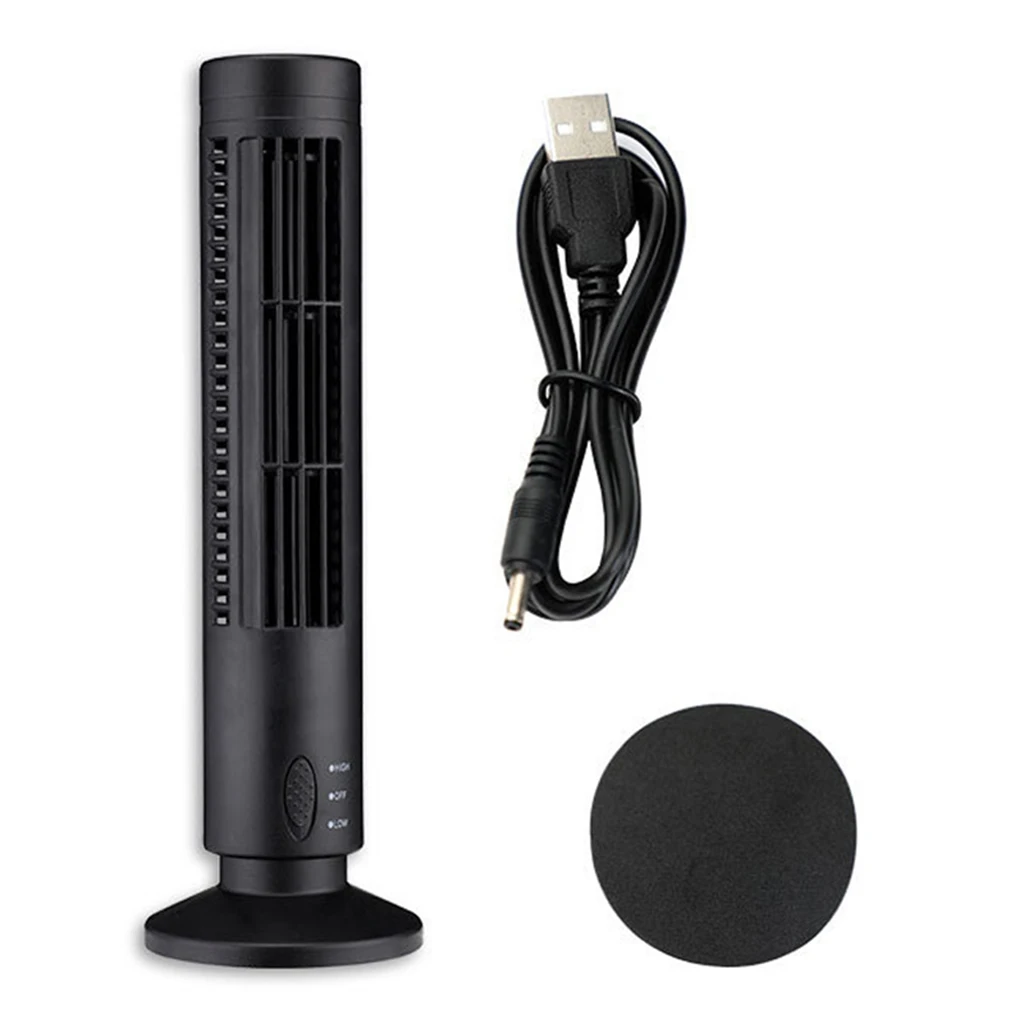 Mini Fan Home Office Bladeless Stylish 2-Speed Bedroom Quiet USB Cooler 2.5w Mini Fan Home Office Bladeless Stylish 2-Speed Bedroom Quiet USB Cooler 2.5w