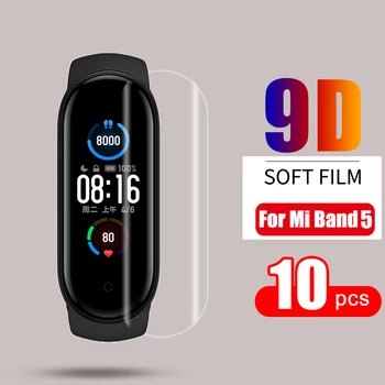 For Xiaomi Mi Band 5 Screen Protector Soft Film For Xiaomi Mi Band 5 Smart Bracelet Accessories Full Screen Permeability Film
For Xiaomi Mi Band 5 Screen Protector Soft Film For Xiaomi Mi Band 5 Smart Bracelet Accessories Full Screen Permeability Film