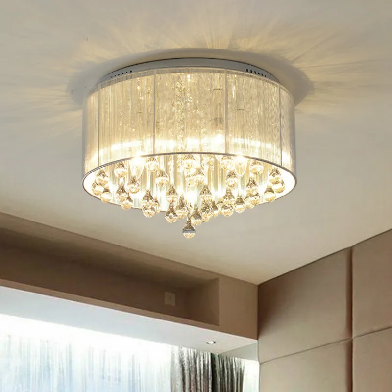 Bedroom crystal ceiling lamp romantic LED round home restaurant hotel living room decoration s WF909530
Bedroom crystal ceiling lamp romantic LED round home restaurant hotel living room decoration s WF909530