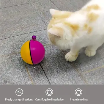 Electric Pet Cat Ball Toy Wireless Remote Control 360 Degrees Automatic Rolling Interactive Scroll Funny Smart Toy for Dogs Cats
Electric Pet Cat Ball Toy Wireless Remote Control 360 Degrees Automatic Rolling Interactive Scroll Funny Smart Toy for Dogs Cats