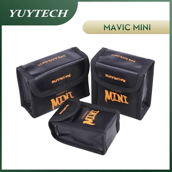 Mavic Mini Battery Safe Bag Storage Bag Sunnylife for DJI Mavic Mini Battery with Heat Resistant Explosion Proof Radiation Proof
Mavic Mini Battery Safe Bag Storage Bag Sunnylife for DJI Mavic Mini Battery with Heat Resistant Explosion Proof Radiation Proof