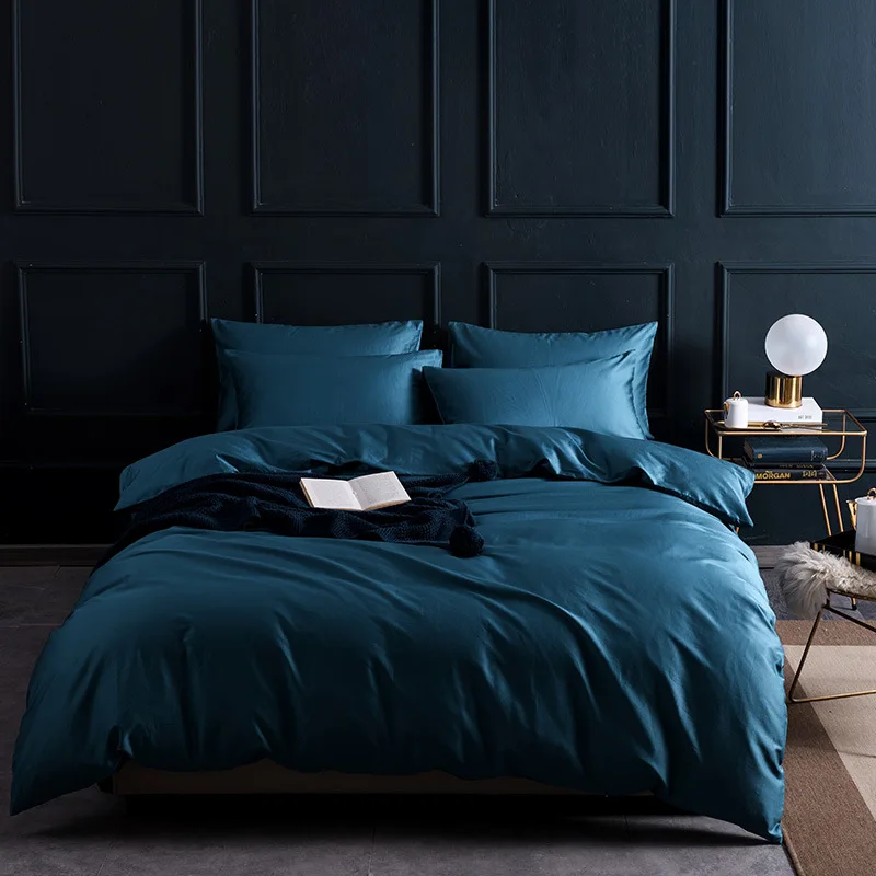 300Count 60S Solid Color Satin Solid color Satin long Velvet Quilt Cover Bed sheet and Pillow case bedding sets
300Count 60S Solid Color Satin Solid color Satin long Velvet Quilt Cover Bed sheet and Pillow case bedding sets