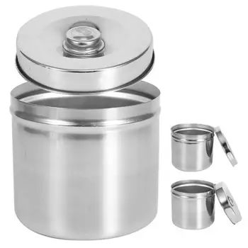 Stainless Steel Ointment Jar Dressing Cotton Alcohol Box Iodophor Gauze Container Corrosion Resistant Anti-rust Hygienic Tanks
Stainless Steel Ointment Jar Dressing Cotton Alcohol Box Iodophor Gauze Container Corrosion Resistant Anti-rust Hygienic Tanks