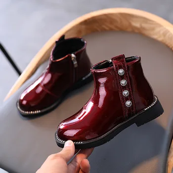New Boys Girls Boots Autumn Winter Children's Fashion Boots Waterproof Kids Ankle Booties Girl Casual Flats Martin Shoes E115
New Boys Girls Boots Autumn Winter Children's Fashion Boots Waterproof Kids Ankle Booties Girl Casual Flats Martin Shoes E115