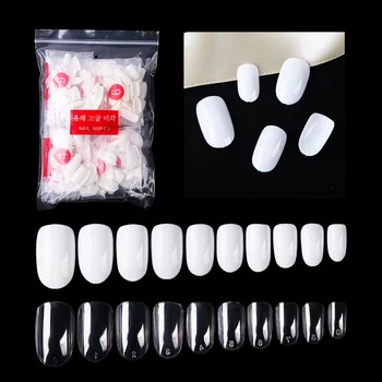 New Style Fake Nails 600PCs Short Round-Toe Nail Tip Short Coloured Drawing Nail Tip Short Stick
New Style Fake Nails 600PCs Short Round-Toe Nail Tip Short Coloured Drawing Nail Tip Short Stick