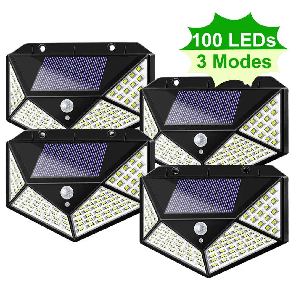 FENGRISE 100 LED Solar Light Outdoor Solar Lamp Powered Sunlight Waterproof PIR Motion Sensor Street Light for Garden Decoration
FENGRISE 100 LED Solar Light Outdoor Solar Lamp Powered Sunlight Waterproof PIR Motion Sensor Street Light for Garden Decoration