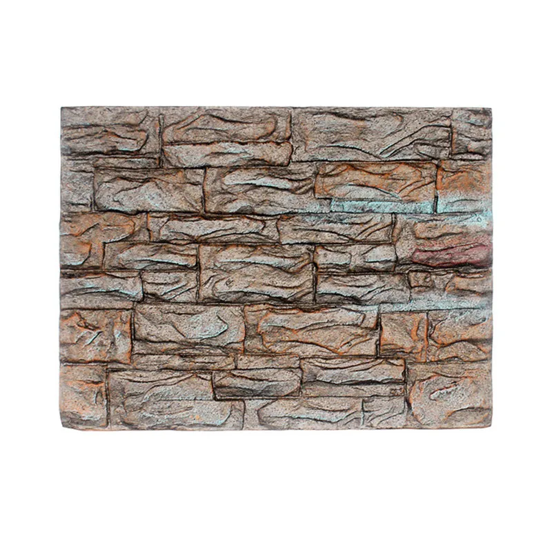 3D Foam Rock Reptile Stone Aquarium Background Backdrop Fish Tank Board Decor Aquarium fish tank decoration #4D16 (17)