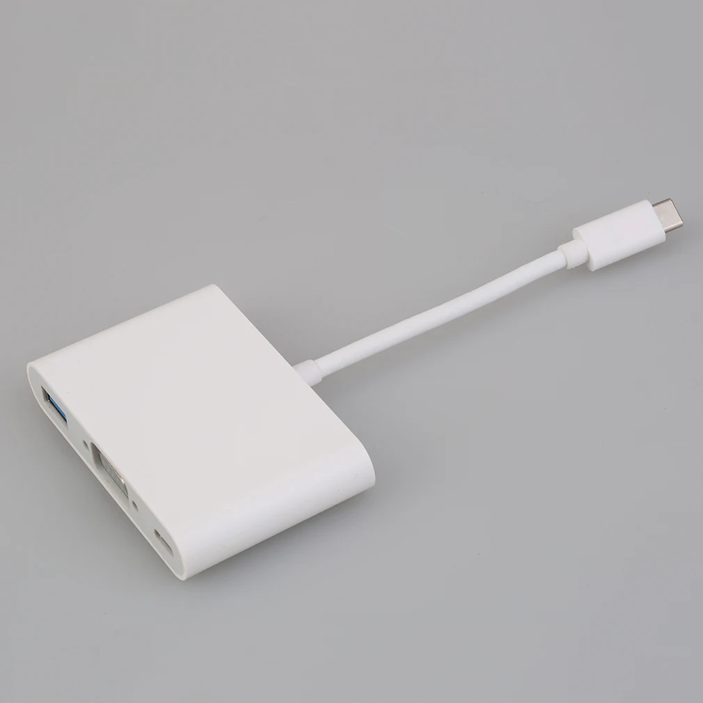 Portable Outdoor USB Converter USB Male To VGAc+cusb3.0 + Type-C Female Adapter For Laptop Computer Silver
Portable Outdoor USB Converter USB Male To VGAc+cusb3.0 + Type-C Female Adapter For Laptop Computer Silver