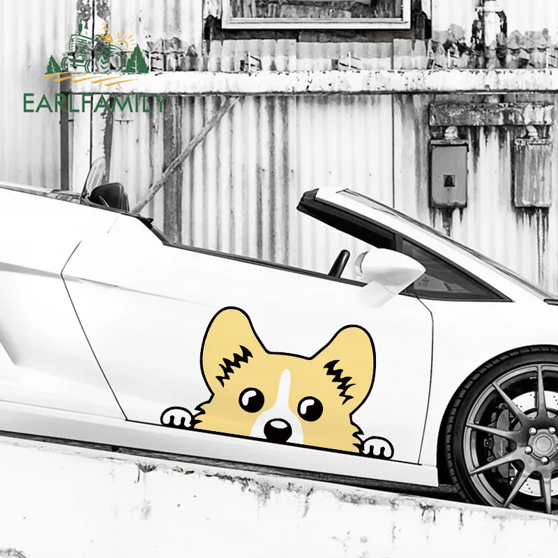EARLFAMILY 43cm x 25.5cm Car Body Sticker for Pembroke Welsh Corgi Cartoon Anime Decal Waterproof Sunscreen Vinyl DIY Fine Decal
EARLFAMILY 43cm x 25.5cm Car Body Sticker for Pembroke Welsh Corgi Cartoon Anime Decal Waterproof Sunscreen Vinyl DIY Fine Decal
