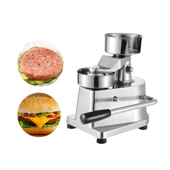 

ITOP 100mm-130mm Manual Hamburger Press Burger Forming Machine Round Meat shaping Aluminum Machine Forming Burger Patty Makers