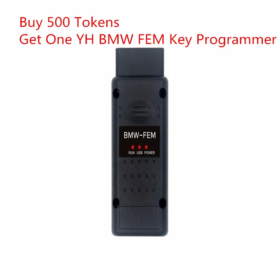 Фото Купи 500 жетонов для Digimaster 3/CKM100 получи один YH BMW FEM/BDC ключевой - купить