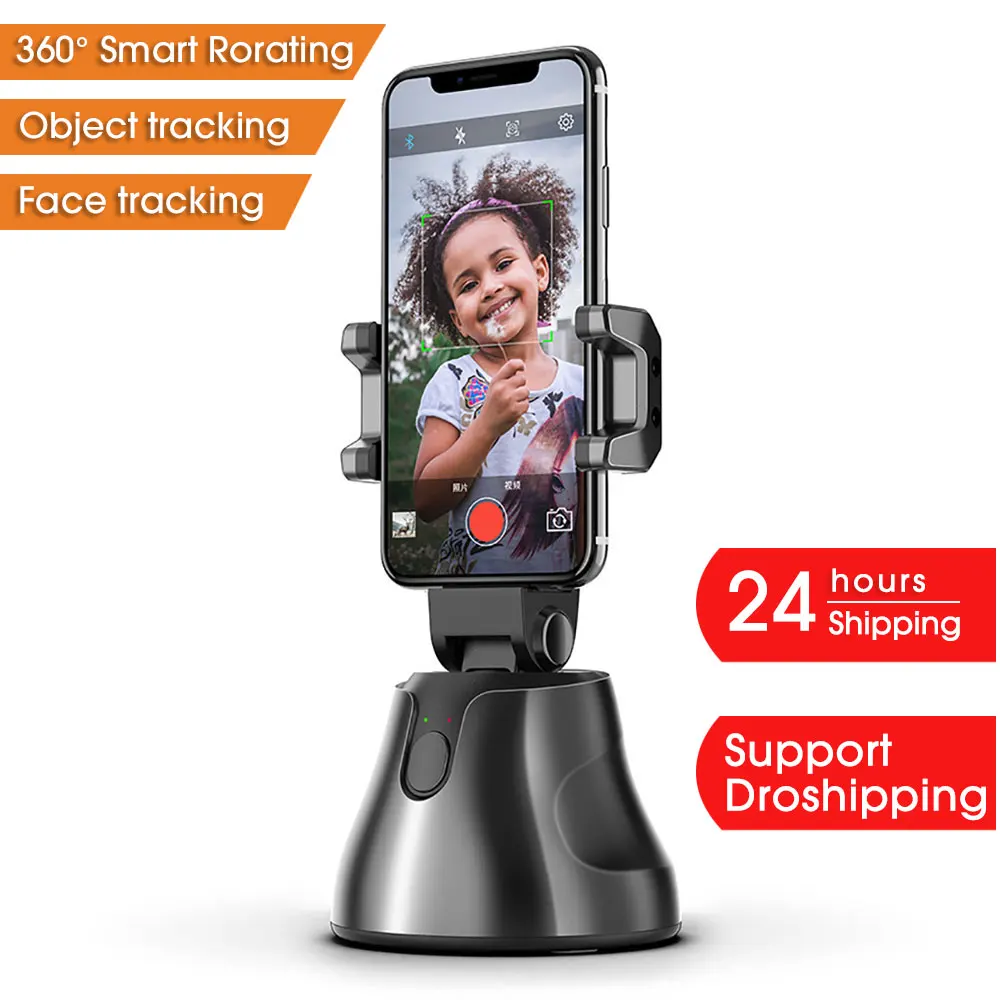 Apai Genie Auto Smart Shooting Selfie Stick 360° Object Tracking Holder All-in-one Rotation Face Tracking Camera Phone Holder
Apai Genie Auto Smart Shooting Selfie Stick 360° Object Tracking Holder All-in-one Rotation Face Tracking Camera Phone Holder