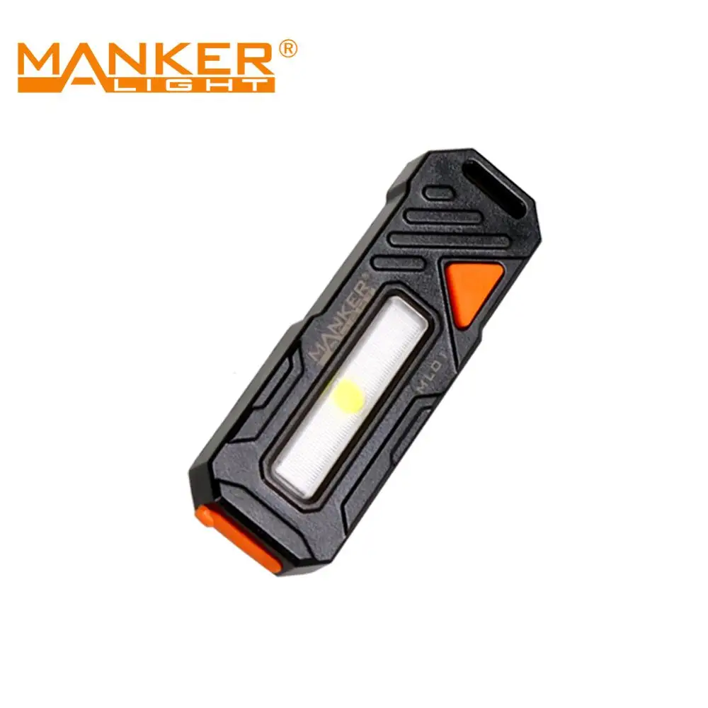 Manker ML01 мощный COB светодиодный USB Перезаряжаемый фонарик многоцелевой светильник