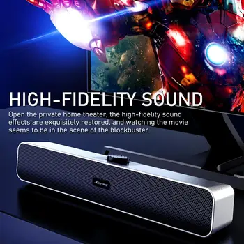 Laptop Soundbar USB Mini Speaker Double Horn + Diaphragm MP3 Subwoofer Notebook Tablet Indoor Computer Speaker
Laptop Soundbar USB Mini Speaker Double Horn + Diaphragm MP3 Subwoofer Notebook Tablet Indoor Computer Speaker