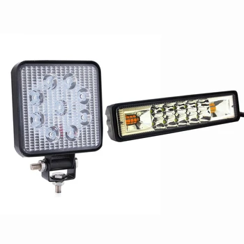 2 Pcs Led Work Light for Suv Motorcycle Truck Trailer: 1Pcs 4 Inch 27W 12V 24V Offroad Light Bar Indicators & 1 Pcs 48W Strobe F
2 Pcs Led Work Light for Suv Motorcycle Truck Trailer: 1Pcs 4 Inch 27W 12V 24V Offroad Light Bar Indicators & 1 Pcs 48W Strobe F