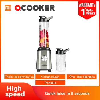 QCOOKER Fruit Vegetable blender XIAOMI Cooking Machine Portable Electric Juicer mixer Easy Kitchen food processor 8 second Juice
QCOOKER Fruit Vegetable blender XIAOMI Cooking Machine Portable Electric Juicer mixer Easy Kitchen food processor 8 second Juice