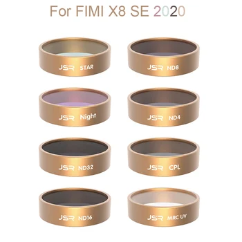 Filter Set for FIMI X8 SE 2020 UV CPL ND4 8 16 32 Star Night Filter Lens Filters Kit for FIMI X8SE Drone Camera Accessories
Filter Set for FIMI X8 SE 2020 UV CPL ND4 8 16 32 Star Night Filter Lens Filters Kit for FIMI X8SE Drone Camera Accessories