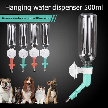 500ml Pet Hanging Water Bottle Pet Dog Automatic Drinking Bottle Pet Water Dispenser for Puppy Dog Pet Feeder Pet Products
500ml Pet Hanging Water Bottle Pet Dog Automatic Drinking Bottle Pet Water Dispenser for Puppy Dog Pet Feeder Pet Products