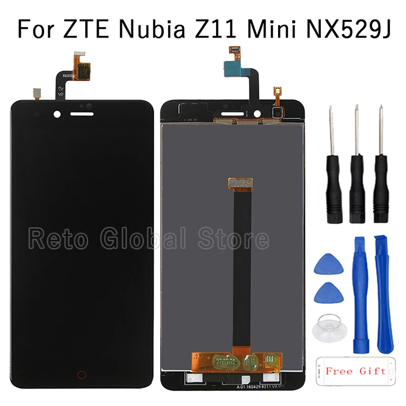 100% tested new For ZTE Nubia Z11 Mini NX529J LCD Display+Touch Screen Digitizer Assembly For Z11 mini NX529J LCD Screen+Tools
100% tested new For ZTE Nubia Z11 Mini NX529J LCD Display+Touch Screen Digitizer Assembly For Z11 mini NX529J LCD Screen+Tools
