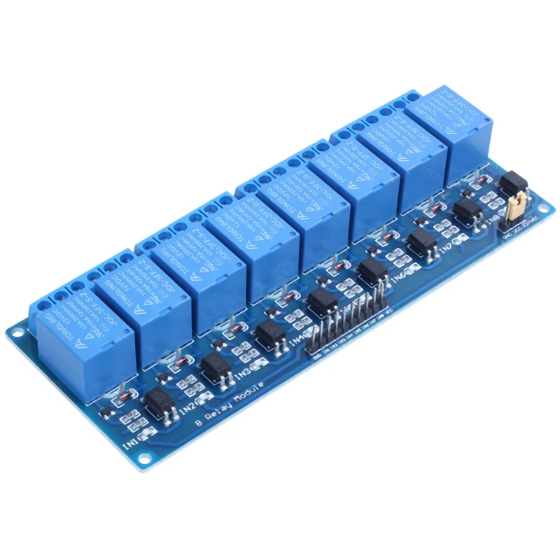 8Channel DC 12V relay module plc relay control board with optocoupler
8Channel DC 12V relay module plc relay control board with optocoupler