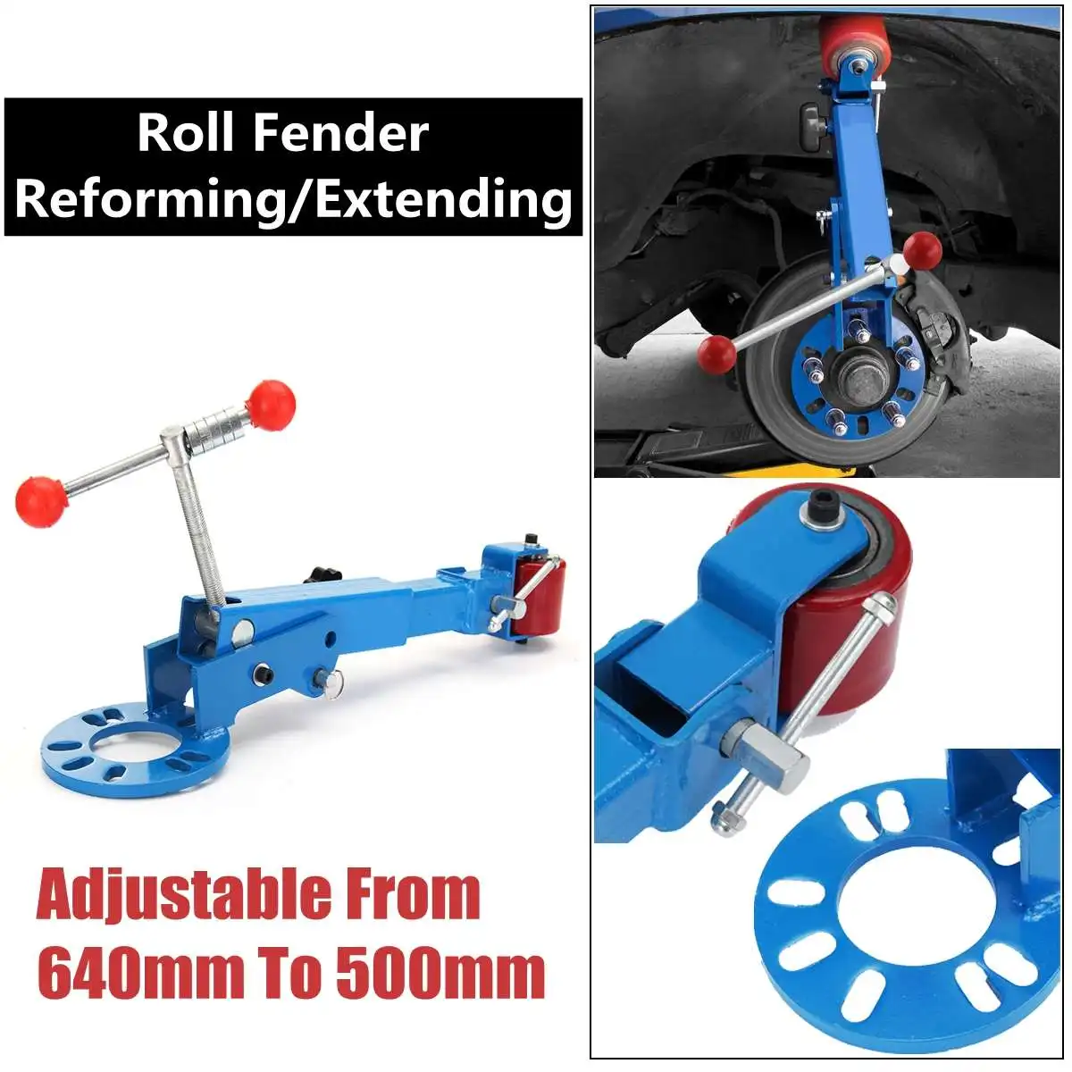 Auto Vehicle Roll Fender Reforming Extending Expander Tool Wheel Arch Roller Flaring Former Heavy Duty
Auto Vehicle Roll Fender Reforming Extending Expander Tool Wheel Arch Roller Flaring Former Heavy Duty