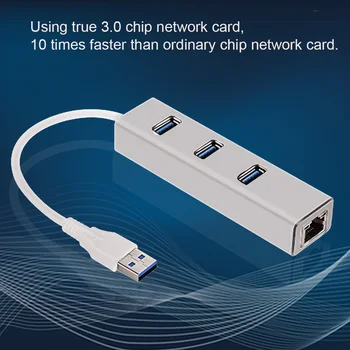 Aluminum Alloy Gigabit Ethernet Data Transfer Adapter USB C Hub 3 Port USB3.0 Multifunctional Computer LED Extender 1000Mbps
Aluminum Alloy Gigabit Ethernet Data Transfer Adapter USB C Hub 3 Port USB3.0 Multifunctional Computer LED Extender 1000Mbps