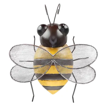 Tooarts Bee Wall Decoration Iron Cartoon Bee Fun Decoration Handicraft Detachable Garden Decoration
Tooarts Bee Wall Decoration Iron Cartoon Bee Fun Decoration Handicraft Detachable Garden Decoration
