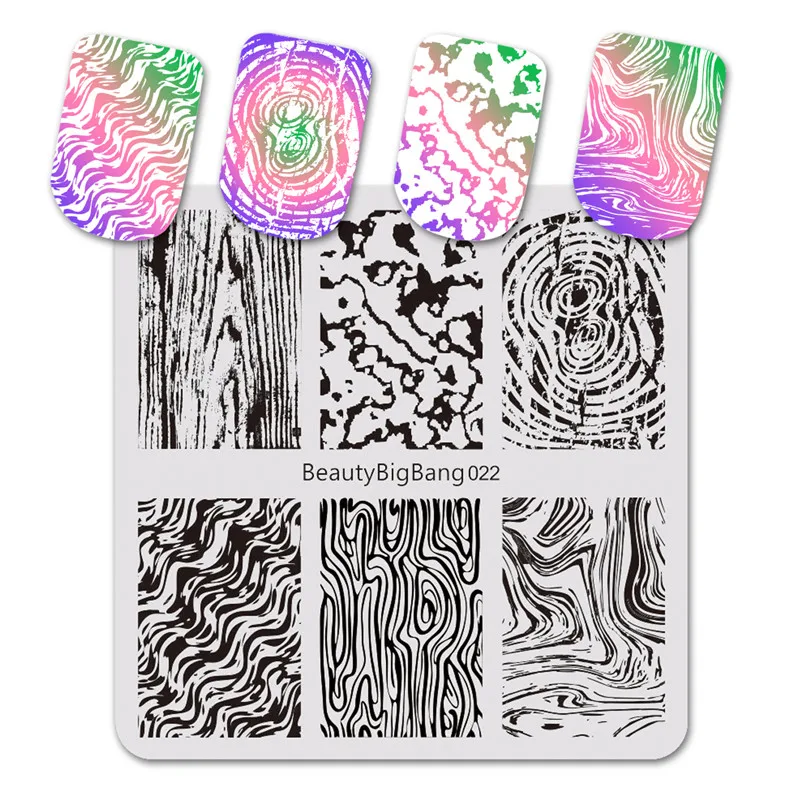 BeautyBigBang Stamping Plates 6*6cm 1PC Square Stamping For Nails Retro Marble Tree Theme Nail Template Nail Art Stencils BBB022
BeautyBigBang Stamping Plates 6*6cm 1PC Square Stamping For Nails Retro Marble Tree Theme Nail Template Nail Art Stencils BBB022