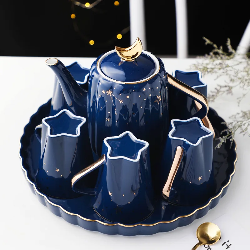 Nordic Family Cup with Luxury Teapot and Water, Ceramic Teahouse with Gift Box
Nordic Family Cup with Luxury Teapot and Water, Ceramic Teahouse with Gift Box