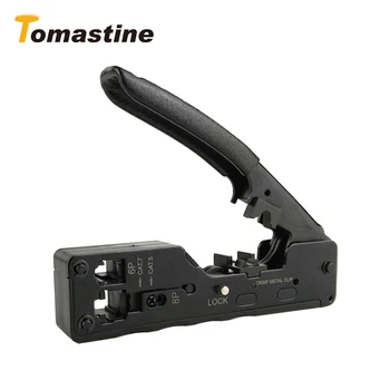 Network RJ45 Tool Telecom Crimping Crimper For RJ45 Cat7 Cat6a Cat6 Cat5 RJ11 RJ12 Modular Plugs Metal Clips Pliers Tools 
Network RJ45 Tool Telecom Crimping Crimper For RJ45 Cat7 Cat6a Cat6 Cat5 RJ11 RJ12 Modular Plugs Metal Clips Pliers Tools