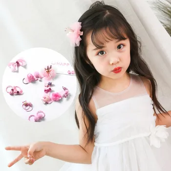 18Pcs/sets Newly Children's Fashion Hair Clip Elastic Hair Accessories Set Girls Bow Headdress Hairbands
18Pcs/sets Newly Children's Fashion Hair Clip Elastic Hair Accessories Set Girls Bow Headdress Hairbands