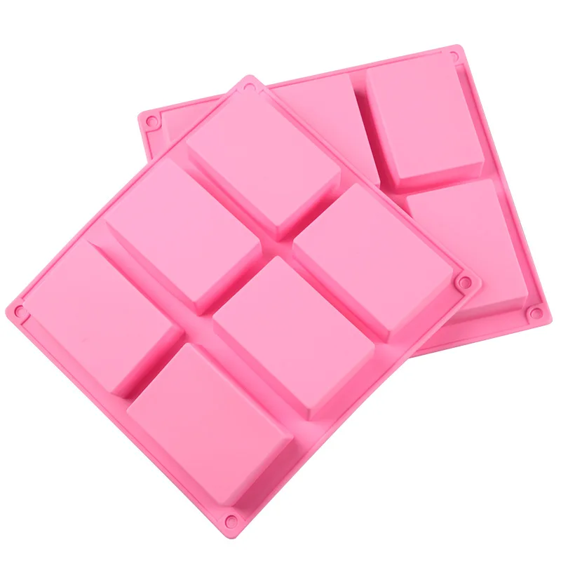 6 Holes Cake Mold Pan Silicone Rectangular Chocolate Soap Mould Baking Tool Tray Candy Fondant Muffin Bakeware Accessories
6 Holes Cake Mold Pan Silicone Rectangular Chocolate Soap Mould Baking Tool Tray Candy Fondant Muffin Bakeware Accessories
