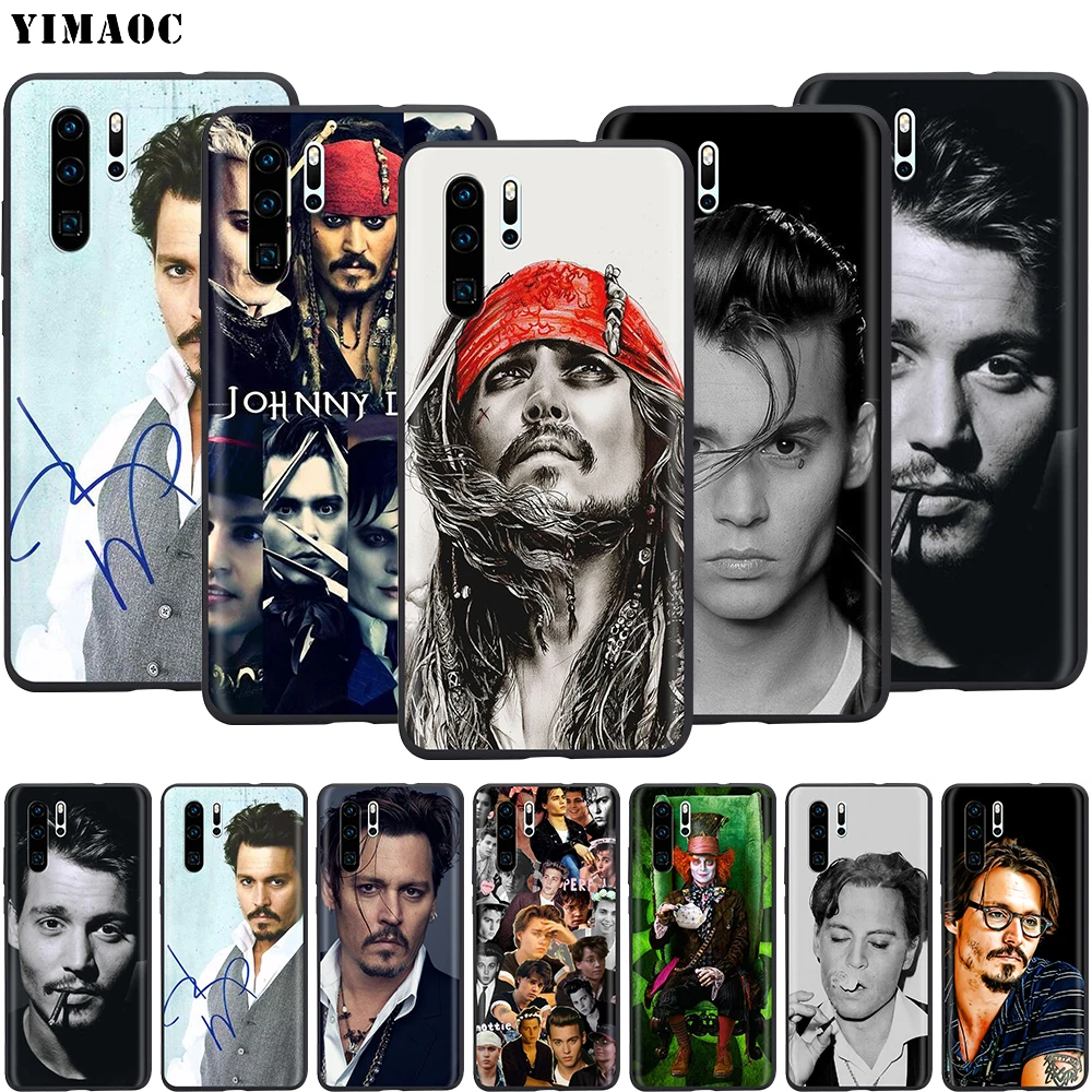 YIMAOC Johnny Depp Case for Xiaomi 9T Pro CC9 A3 CC9E Redmi K20 7A Huawei Honor 20 9X P20 Lite Nova 5i Y9 | Мобильные телефоны и