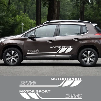 2PCS Car Door Side Decals For Peugeot 3008 Sport Auto Body Decoration Racing Film Auto Wrap Graphic Vinyl Stickers Accessories
2PCS Car Door Side Decals For Peugeot 3008 Sport Auto Body Decoration Racing Film Auto Wrap Graphic Vinyl Stickers Accessories