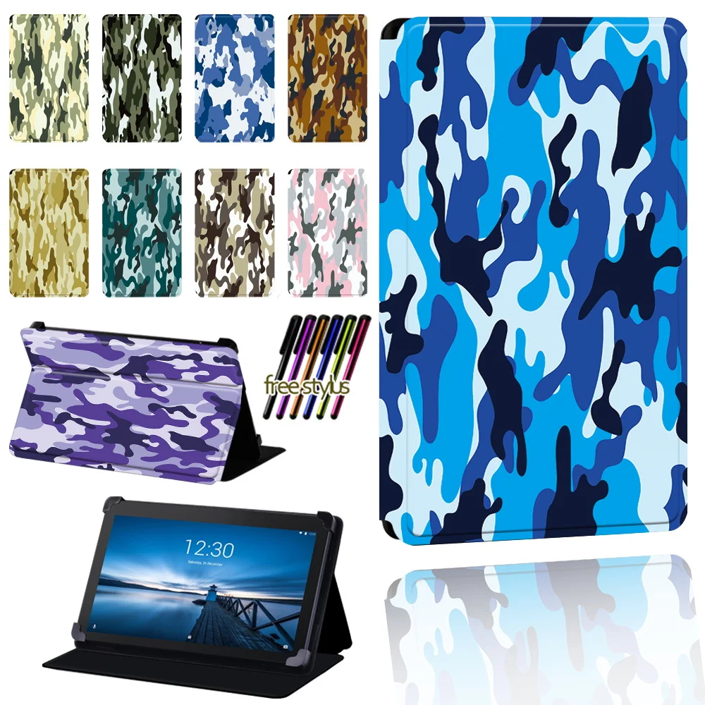 Camouflage Pattern Tablet Case for Lenovo Tab E7 / E8 / E10 Tablet Anti-fall Folio Lightweight Protective Case Cover +pen
Camouflage Pattern Tablet Case for Lenovo Tab E7 / E8 / E10 Tablet Anti-fall Folio Lightweight Protective Case Cover +pen