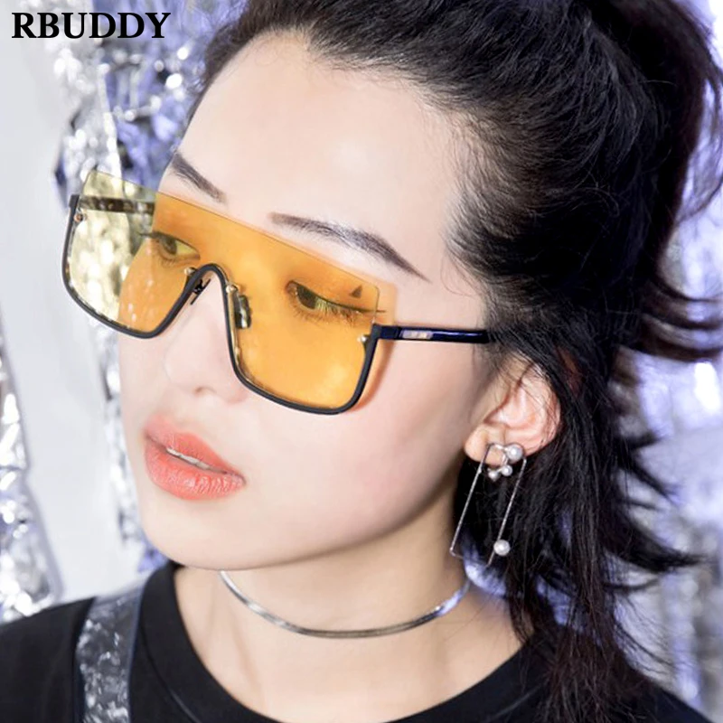 RBUDDY Oversized Square Sunglasses Women 2019 Fashion Brand Design Big Frame Glasses Goggles Femme Cool Eyewear UV400 Shades 
RBUDDY Oversized Square Sunglasses Women 2019 Fashion Brand Design Big Frame Glasses Goggles Femme Cool Eyewear UV400 Shades