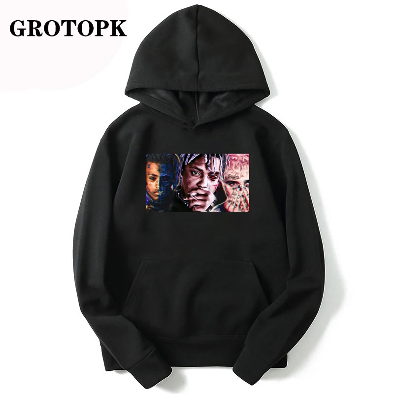 Мужская толстовка с капюшоном Rip Juice Wrld Xxxtentacion 999 Lil Peep уличная одежда Harajuku свитер