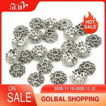 100pcs/lot Wholesale Metal figure Bead Caps Pentagram End Caps Charms For Jewelry Findings 10MM Silver Plated Flower Beads
100pcs/lot Wholesale Metal figure Bead Caps Pentagram End Caps Charms For Jewelry Findings 10MM Silver Plated Flower Beads