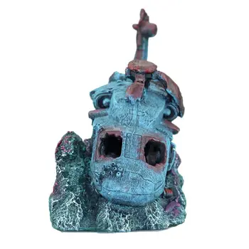 Aquarium Fish Tank Landscaping Decoration Vintage Home Resin Wrecked Aircraft 449E
Aquarium Fish Tank Landscaping Decoration Vintage Home Resin Wrecked Aircraft 449E