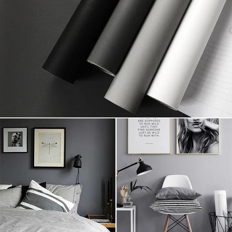 Wallpaper Self-Adhesive Northern European-Style INS Gray Household Self-adhesive Wallpaper Students# ~ Reform Solid Color Waterp
Wallpaper Self-Adhesive Northern European-Style INS Gray Household Self-adhesive Wallpaper Students# ~ Reform Solid Color Waterp