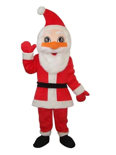Happy Santa Claus Cosplay Mascot Costume Happy Santa Claus Cosplay Mascot Costume