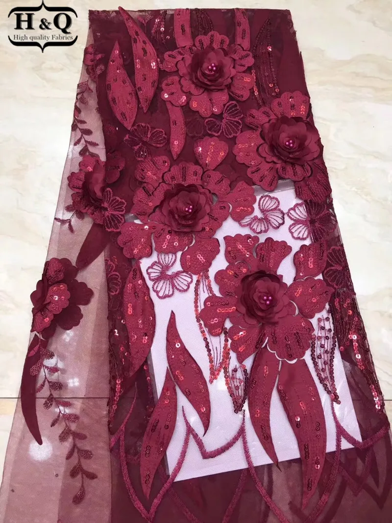 Burgundy 3D Applique Tulle Lace Beautiful Prom Gown African Net Lace With Sequins Party Flower Bling Lace Dress Mesh Beads Lace
Burgundy 3D Applique Tulle Lace Beautiful Prom Gown African Net Lace With Sequins Party Flower Bling Lace Dress Mesh Beads Lace