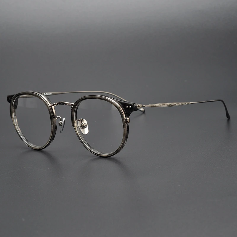 Classic Vintage Luxury Brand Titanium Glasses Frame Men Women High Quality Myopia Prescription Optical Eyeglasses Frame Eyewear 
Classic Vintage Luxury Brand Titanium Glasses Frame Men Women High Quality Myopia Prescription Optical Eyeglasses Frame Eyewear