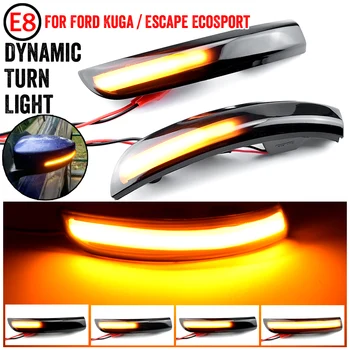 For Ford Escape Kuga II EcoSport 13-19 Focus MK3 SE ST RS US C-Max Side Mirror LED Dynamic Turn Signal Light Lamp Car Accessorie
For Ford Escape Kuga II EcoSport 13-19 Focus MK3 SE ST RS US C-Max Side Mirror LED Dynamic Turn Signal Light Lamp Car Accessorie