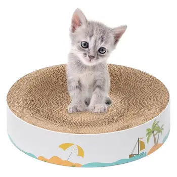 Cat Scratching Cardboard Pad Lounge Bed Round Scratch Pad Cat Scratcher Rest Bed
Cat Scratching Cardboard Pad Lounge Bed Round Scratch Pad Cat Scratcher Rest Bed