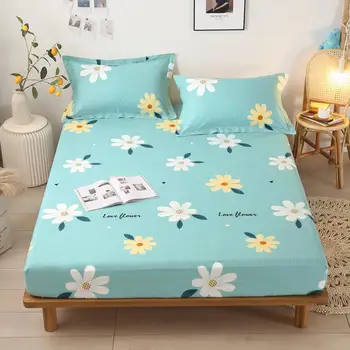 Bonenjoy 1 pc Bedding Sheets 100% Cotton Single Size Floral Pattern Sheet On An Elastic Band For Double Bed Mattress Covers
Bonenjoy 1 pc Bedding Sheets 100% Cotton Single Size Floral Pattern Sheet On An Elastic Band For Double Bed Mattress Covers