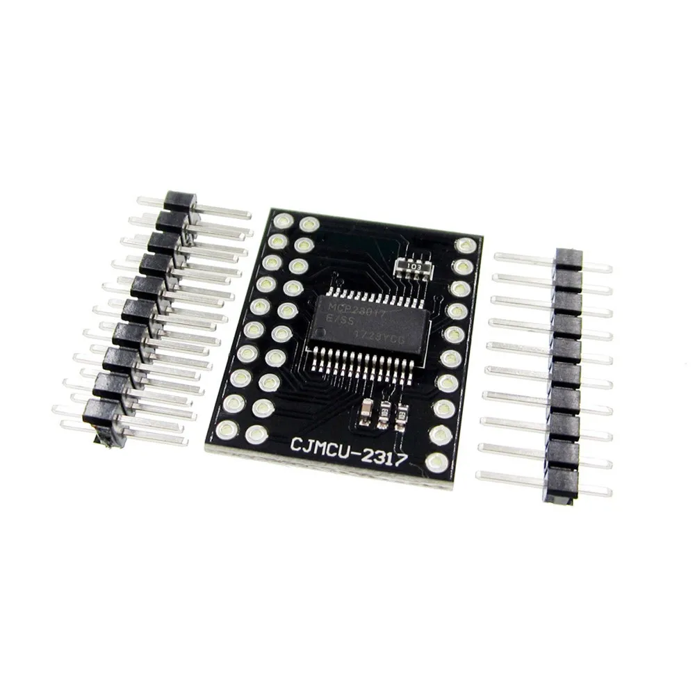 

MCP23017 Serial Interface Module IIC I2C SPI MCP23S17 Bidirectional 16-Bit I/O Expander Pins 10Mhz Serial Interface Module