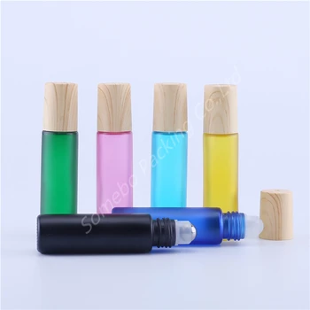 300pcs 10ML Matte Color Glass Roll On Essential Oil Perfum Water Transfer Plastic Lid Wood looks Roller Bottles Massage Oil Use
300pcs 10ML Matte Color Glass Roll On Essential Oil Perfum Water Transfer Plastic Lid Wood looks Roller Bottles Massage Oil Use